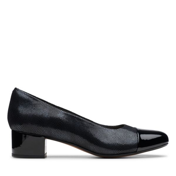 Clarks Womens Chartli Diva Heels Black | USA-5836279